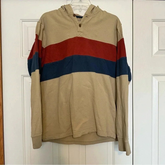 The Territory Ahead Men’s Vintage Button Up Pullover Hoodie - Picture 1 of 5